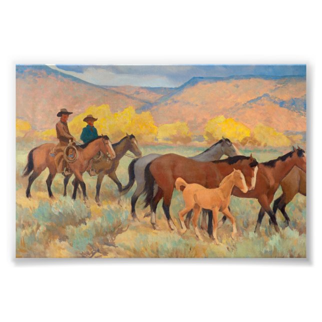 Zuhause von Maynard Dixon Fotodruck (Vorne)