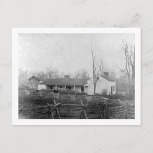 Zuhause von Outlaw Jess James Fotograph Postkarte