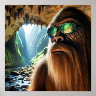 Zuhause von Sasquatch Poster