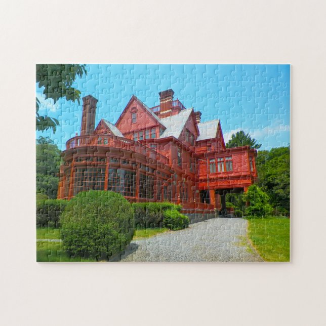 Zuhause von Thomas Edison New Jersey. Puzzle (Horizontal)