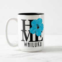 ZUHAUSE Wailuku Blue Hibiskus 15oz