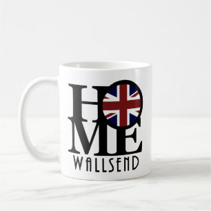 ZUHAUSE Wallsend England 11oz Kaffeetasse