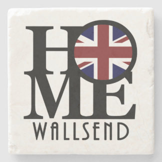 ZUHAUSE Wallsend England Steinuntersetzer