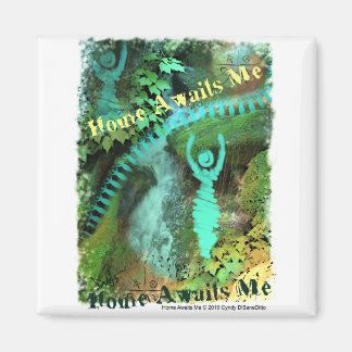 Zuhause wartet auf mich magnet