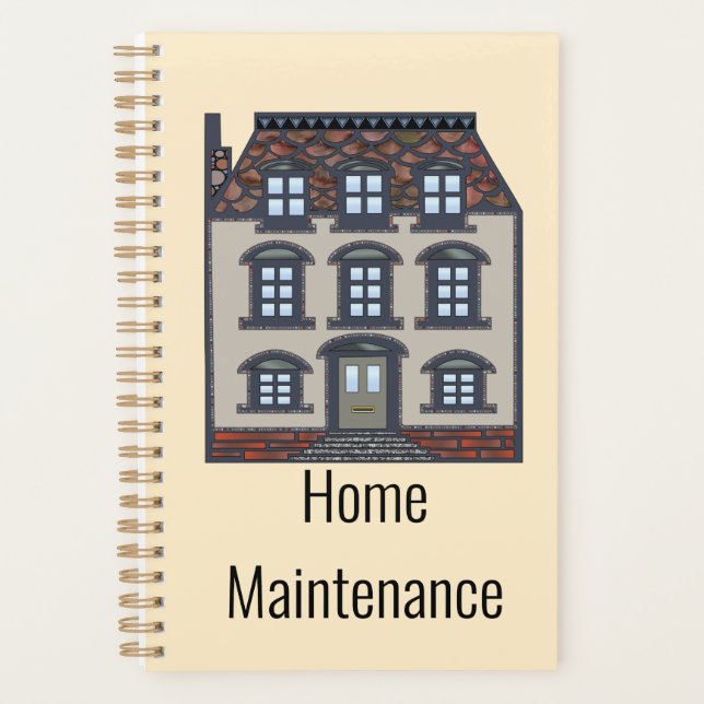 Zuhause-Wartung Planer (Vorderseite)