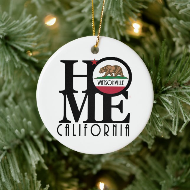 ZUHAUSE Watsonville Keramik Ornament (Baum)