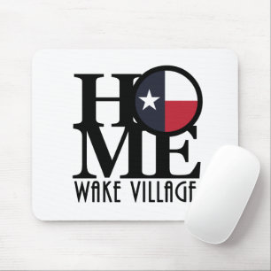 ZUHAUSE Wecke Village Texas Mousepad