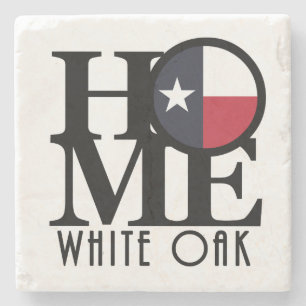 ZUHAUSE White Oak Texas Steinuntersetzer