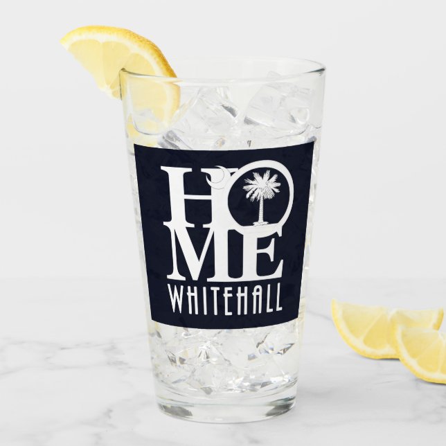 ZUHAUSE Whitehall South Carolina Glas (Vorderseite Ice)