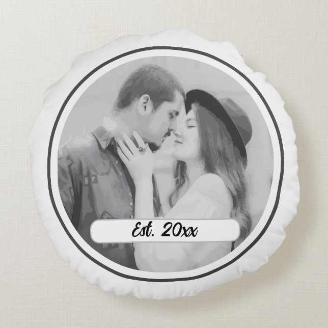 Zuhause wird dort sein, wo Sie Foto Kissen (Rückseite)