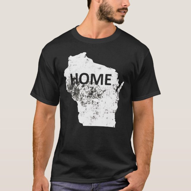 Zuhause - Wisconsin T - Shirt (Vorderseite)