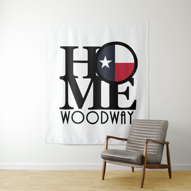 ZUHAUSE Woodway Texas Wandteppich (Beispiel)