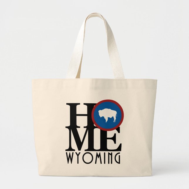 ZUHAUSE Wyoming Jumbo Stoffbeutel (Vorne)