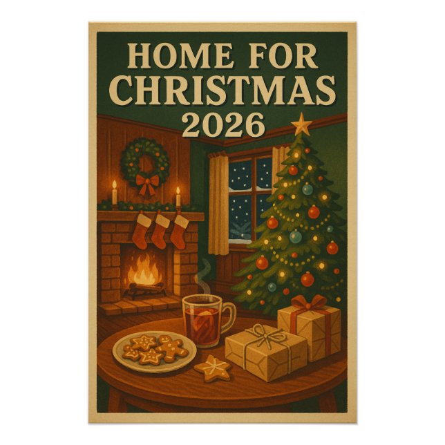 Zuhause zu Weihnachten 2026 Poster (Vorderseite)