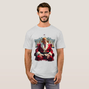 Zuhause zu Weihnachten - Funny Trump Weihnachten T-Shirt