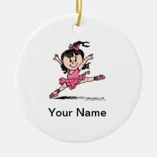 Zukunft Ballerina - Frauen Keramik Ornament
