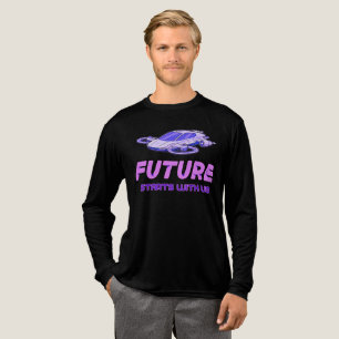 Zukunft beginnt mit uns Tri-Blend shirt