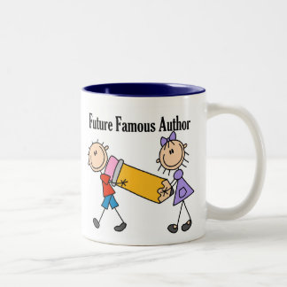Zukunft-berühmter Autor Zweifarbige Tasse