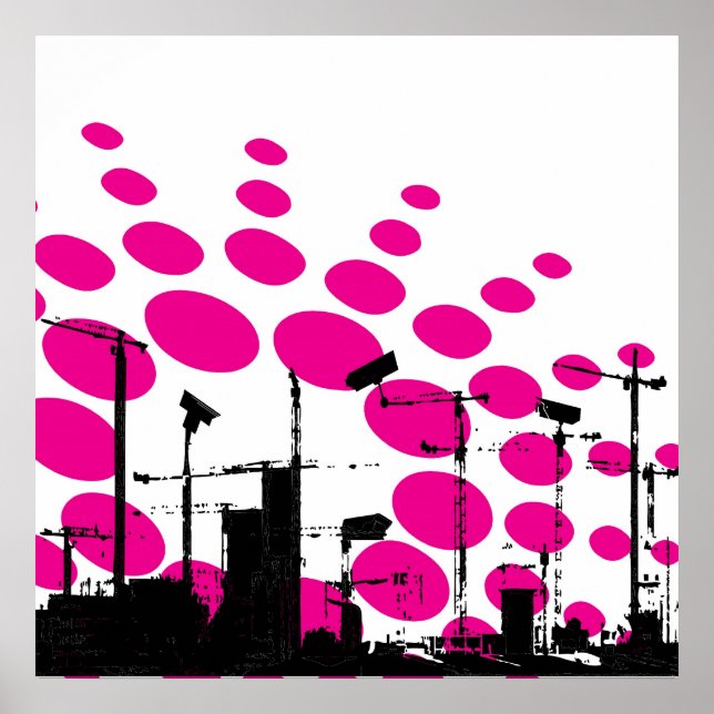 Zukunft der Dystopie Poster (Vorne)