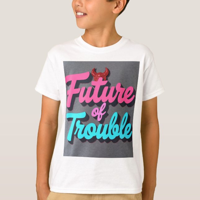Zukunft des Ärgers T-Shirt (Vorderseite)