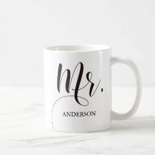 Zukunft Frau Calligraphy Personalisiert Kaffeetasse