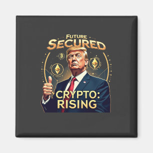 Zukunft gesicherte Krypto steigt an Trumps Amtsein Magnet