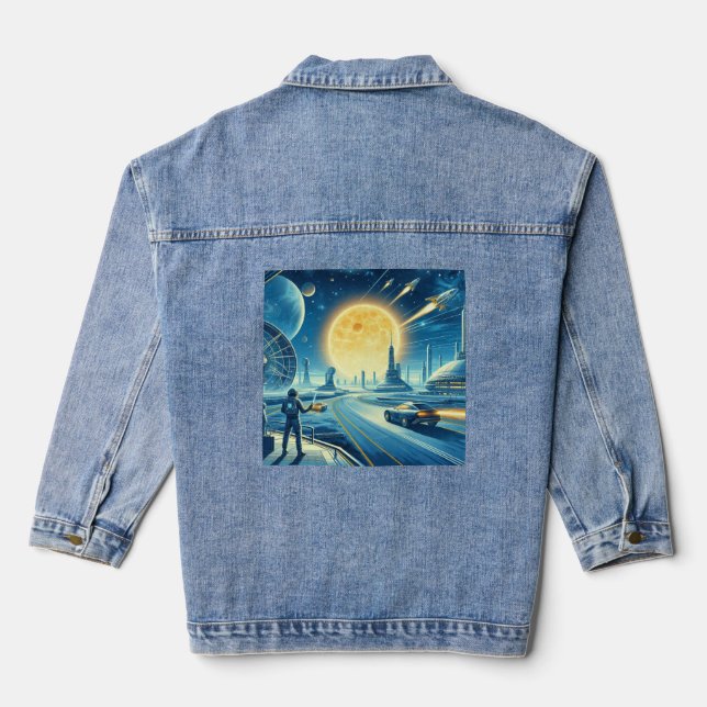 Zukunft Jeansjacke (Rückseite)
