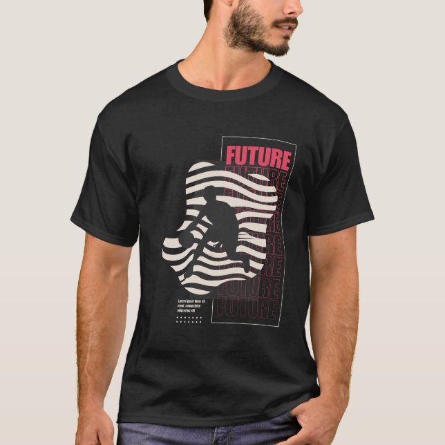 Zukunft ohne Grenzen T-Shirt (Vorderseite)