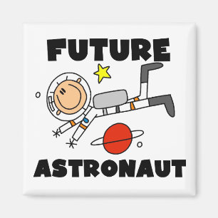 Zukunft-Shirts und Geschenke für Astronauten Magnet