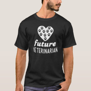 Zukunft tierärztliche Geschenke Männer Frauen Kind T-Shirt