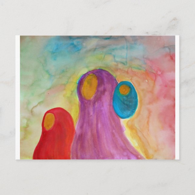 Zukunft tragen postkarte (Vorderseite)