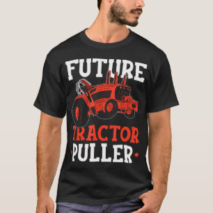 Zukunft Traktor Puller Traktor Ziehen Tractorpulli T-Shirt