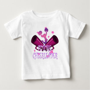 Zukünftige Cheerleader Baby T-shirt