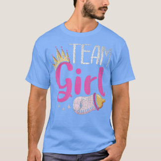 Zukünftige Eltern Team Girl Baby Ankündigung Gesch T-Shirt