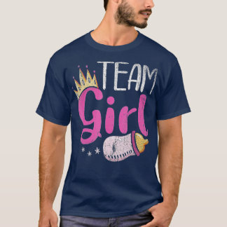 Zukünftige Eltern Team Girl Baby Ankündigung Gesch T-Shirt