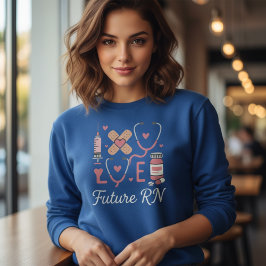 Zukünftige examinierte Pflegekraft Süßes Geschenk Sweatshirt
