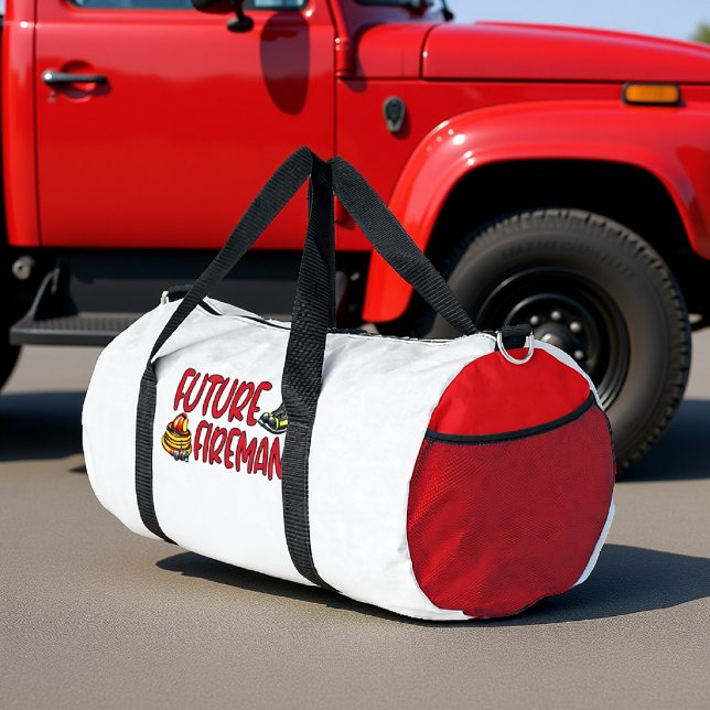 Zukünftige Feuerwehrhelmstiefel Duffle Bag (Von Creator hochgeladen)