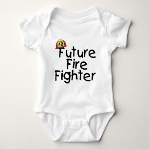Zukünftige Feuerwehrmann-T-Shirts und Geschenke Baby Strampler