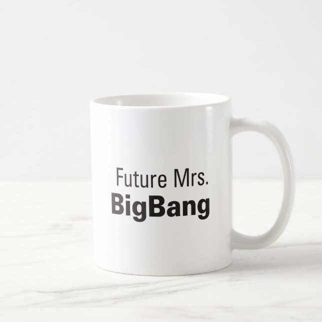 Zukünftige Frau BigBang Mug Kaffeetasse (Rechts)