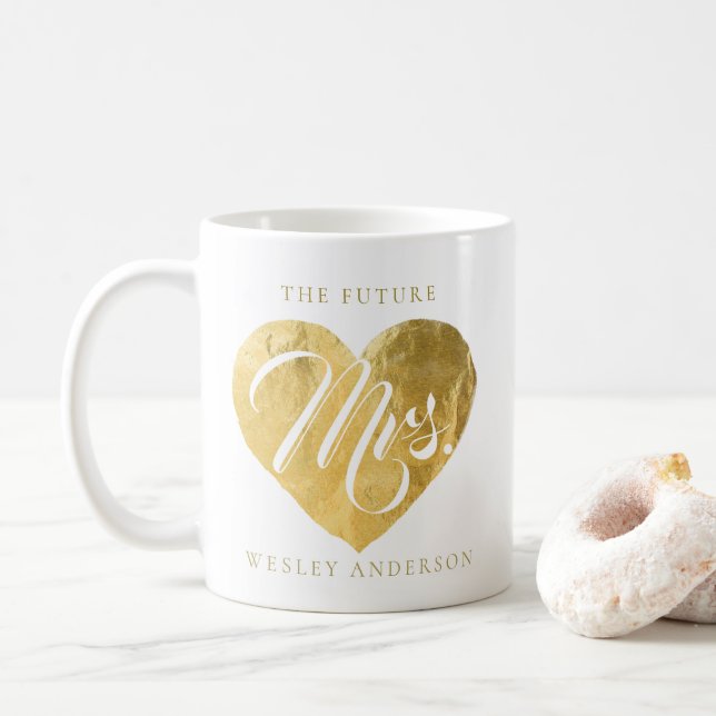 Zukünftige Frau Coffee Mug Kaffeetasse (Mit Donut)