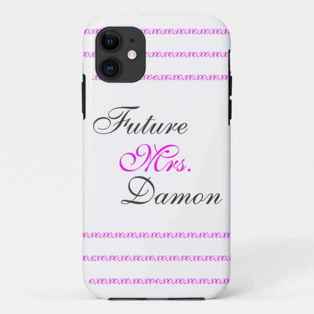 Zukünftige Frau Damon Case-Mate iPhone Hülle (Rückseite)