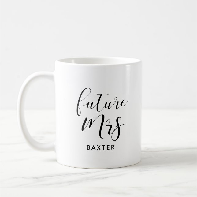 Zukünftige Frau Future Bride Kaffeetasse (Links)