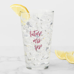 Zukünftige Frau Rose Glas
