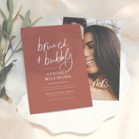 Zukünftige Frau | Terracotta Bridal Brunch Bubbly