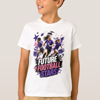 Zukünftige Fußballstars – Inspirierendes Frauensoc T-Shirt
