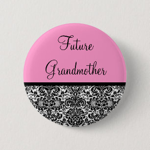 Zukünftige Großmutter Button