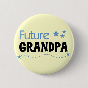 Zukünftige Großvater-T-Shirts und Geschenke Button