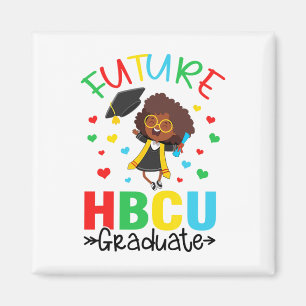 Zukünftige Hbcu-Absolventin Mädchen Abschluss Hbcu Magnet