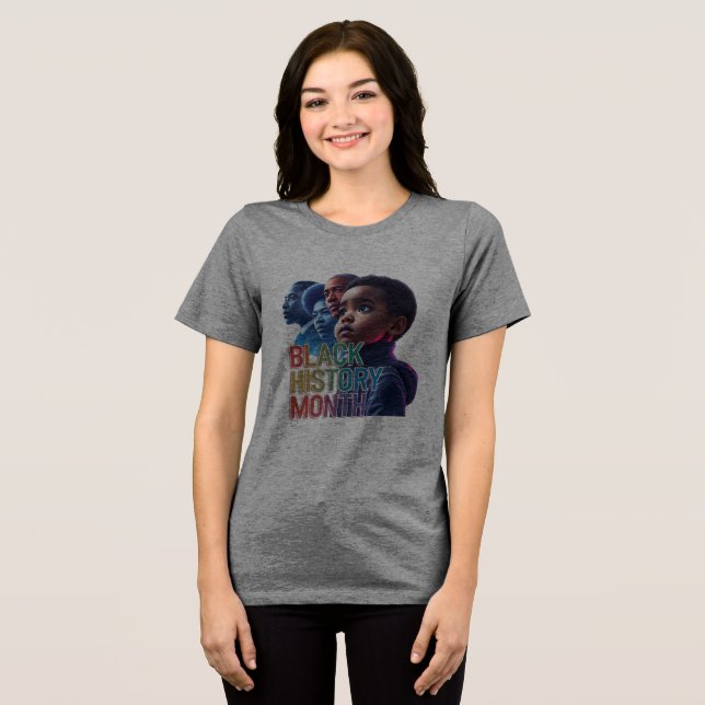 Zukünftige Icons Tri-Blend Shirt (Vorderseite voll)