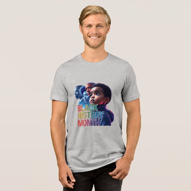 Zukünftige Icons Tri-Blend Shirt (Vorderseite voll)